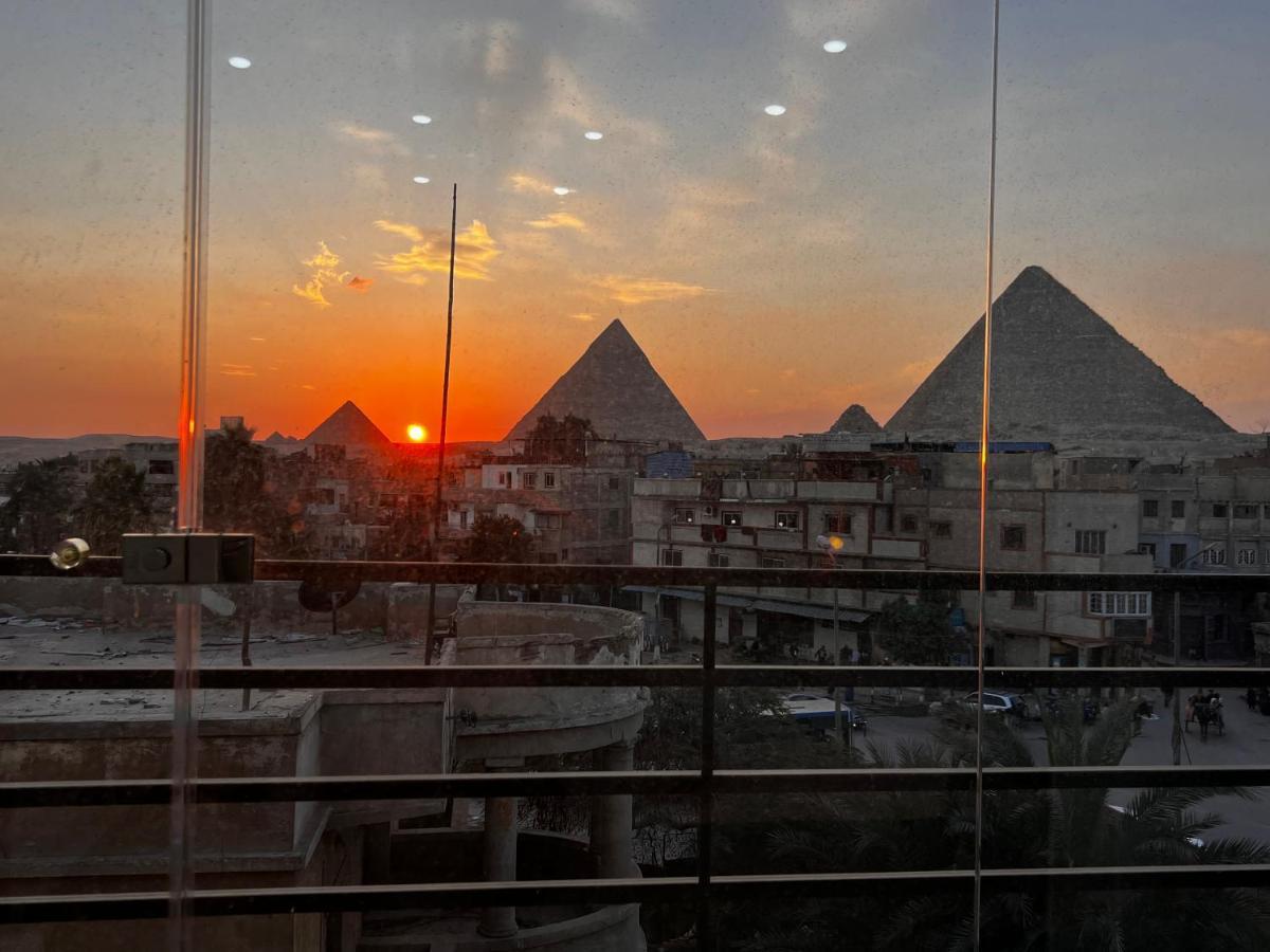 Imhotep Pyramids View Inn Kafrat al Jabal Екстер'єр фото