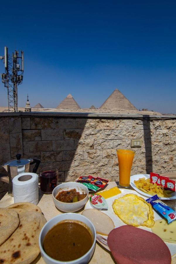 Imhotep Pyramids View Inn Kafrat al Jabal Екстер'єр фото