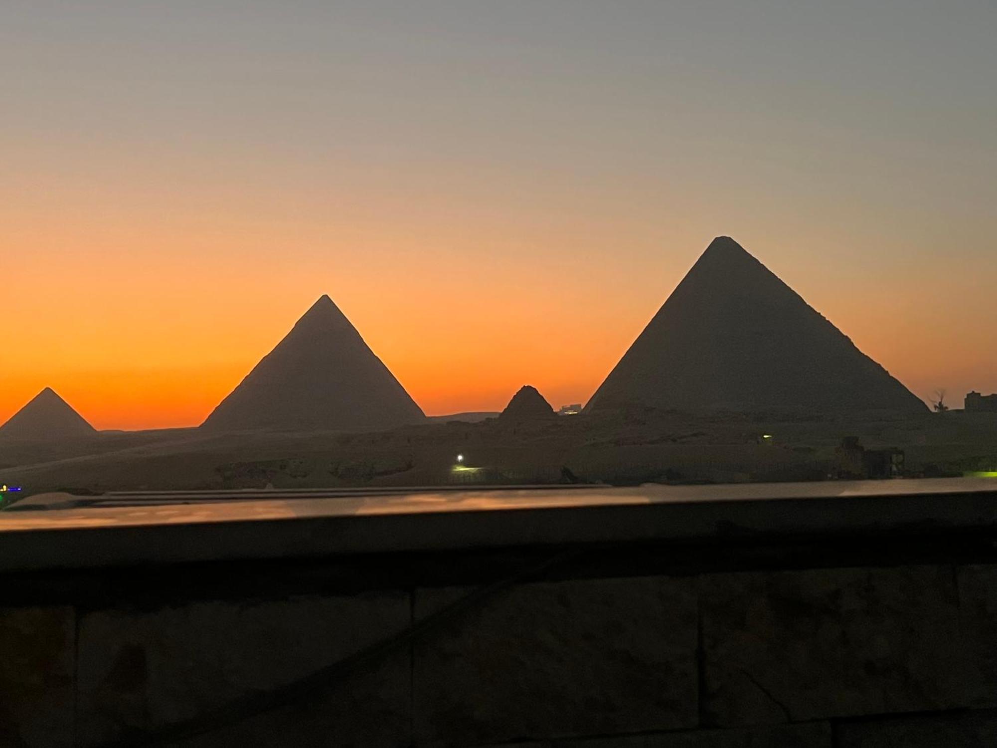 Imhotep Pyramids View Inn Kafrat al Jabal Екстер'єр фото